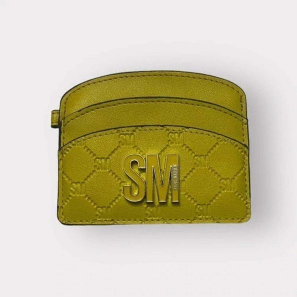 Steve Madden Yellow 4” ID Card Holder